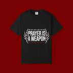 Prayer Is A Weapon T-Shirt — Christian Faith Graphic Tee