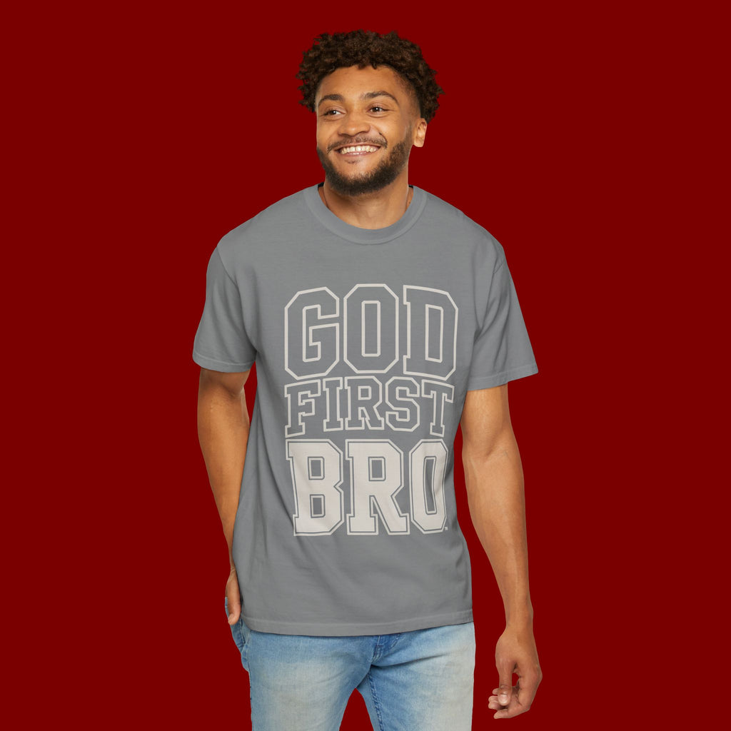 God First Bro T-Shirt — Faith-Based Graphic Tee