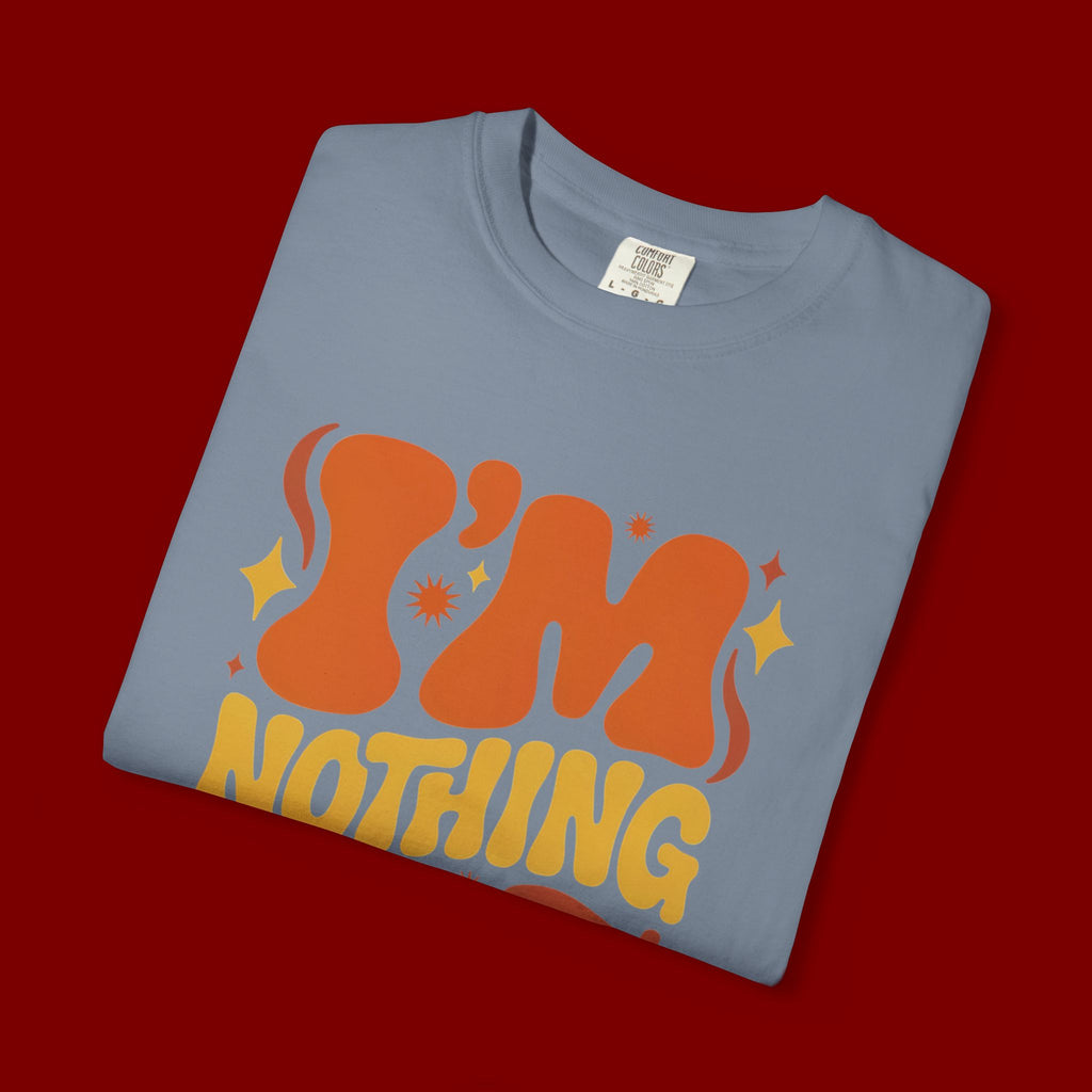 I'm Nothing Without God Retro Graphic T-Shirt