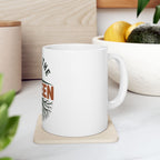 Trust the Unseen Ceramic Mug — Inspirational Tree & Roots Coffee Cup (11oz/15oz)