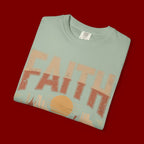 Faith Can Move Mountains T-Shirt — Retro Desert Inspirational Tee