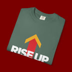 Arrow Up Graphic T-Shirt — Bold Upward Arrow Design