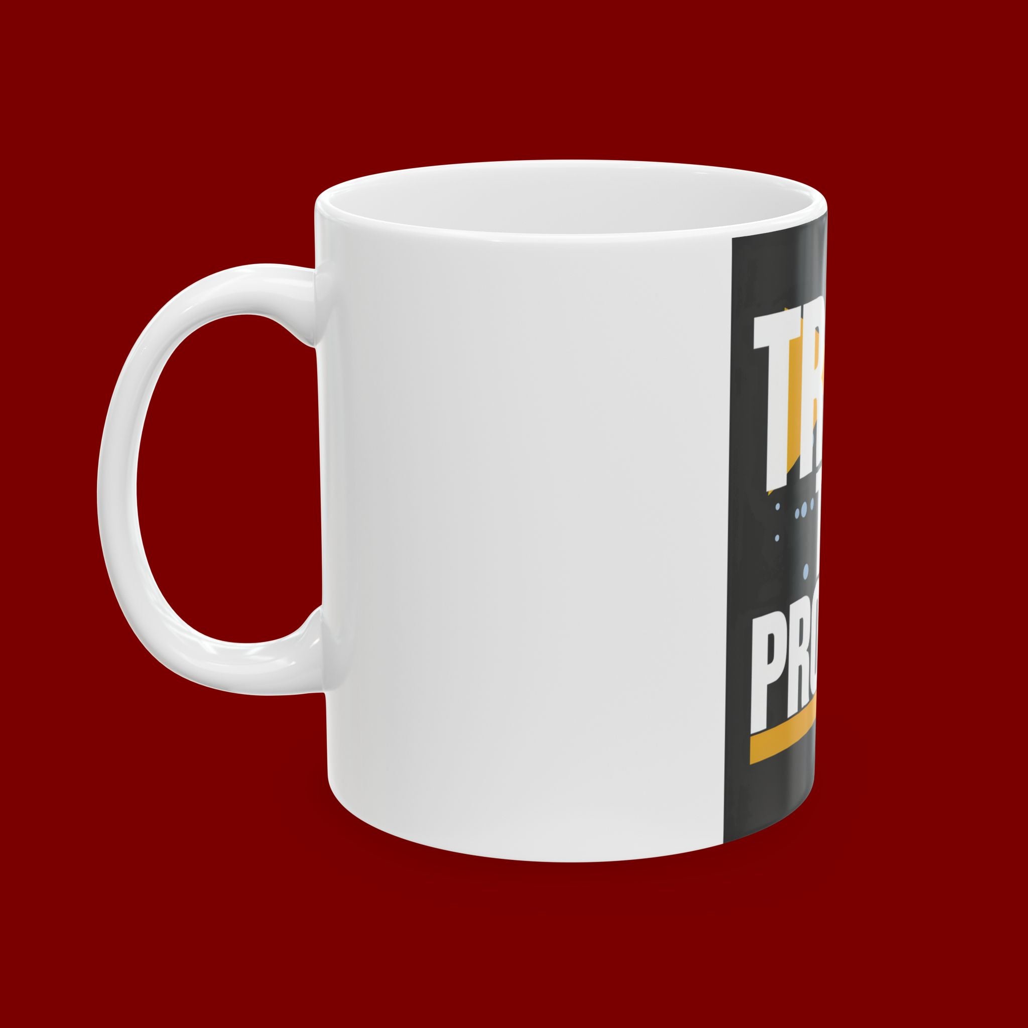 Trust The Process Ceramic Mug — Motivational Coffee Cup (11oz & 15oz)