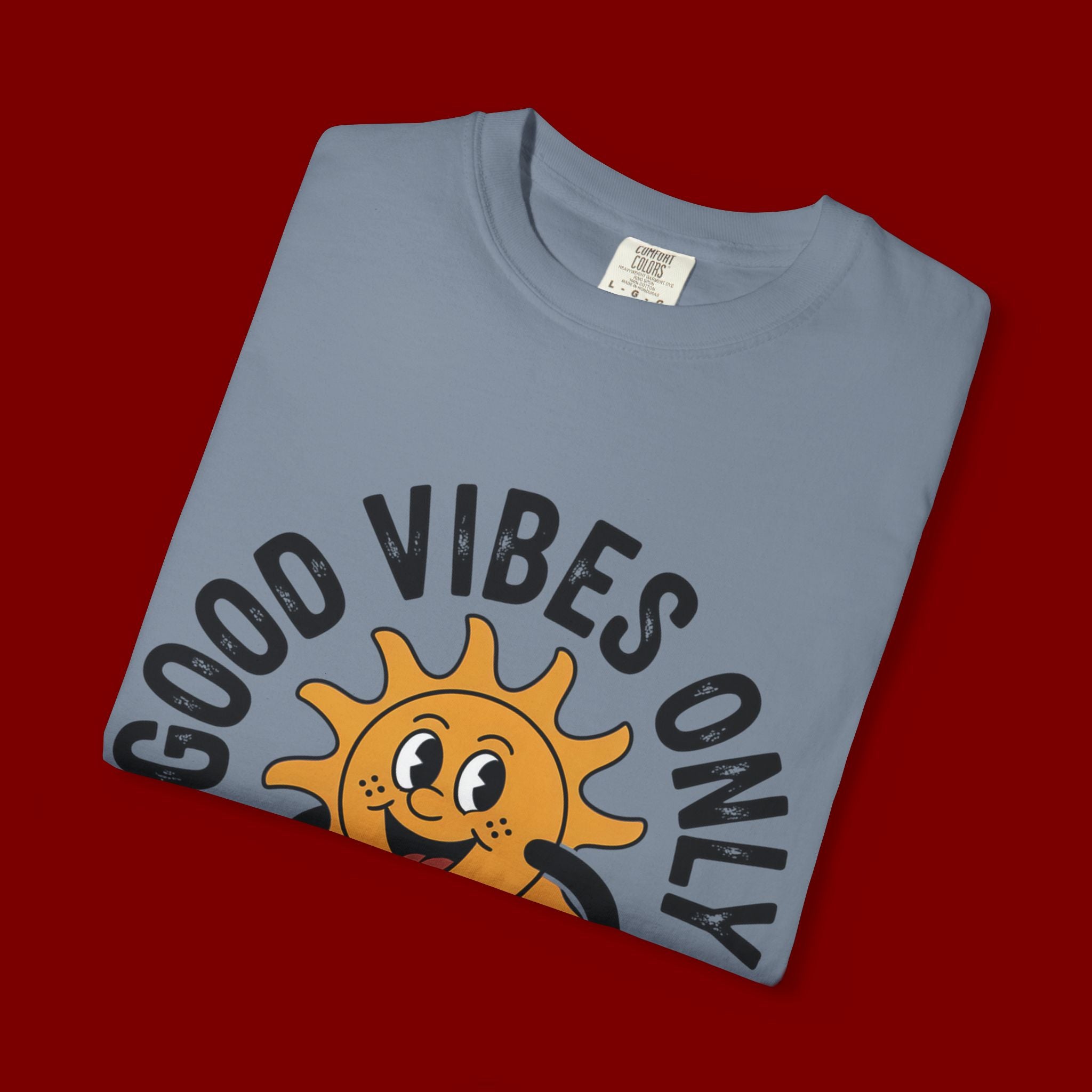 Good Vibes Only Sun Graphic T-Shirt