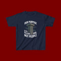 Kids T-Shirt — "Our Purpose Is To Please God, Not People" Faith Graphic Tee