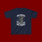 Kids T-Shirt — "Our Purpose Is To Please God, Not People" Faith Graphic Tee