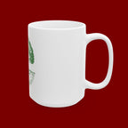 Ceramic Mug – "God Is My Provider" Green Tree Faith Coffee Cup (11oz & 15oz)