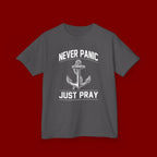 Kids T-Shirt - Plain White Heavy Cotton Tee (Everyday Wear, School & Play)