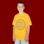 Kids Tee — "God Is My Strength and Power" Anvil & Anvil-Forge Christian Youth Shirt