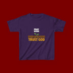 Kids Tee — "Trust God" Sprout Graphic