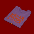 Youth Tee — "Never Panic Just Pray" Retro Sunset Kids T-Shirt