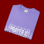 Prayer Is A Weapon T-Shirt — Christian Faith Graphic Tee