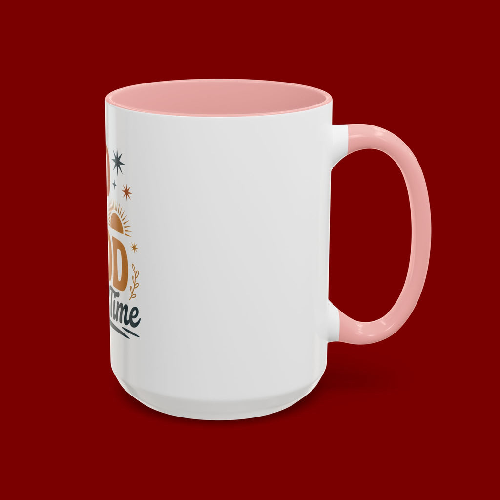 Praise the Lord Coffee Mug – Retro Christian Faith Accent Mug (11/15oz)