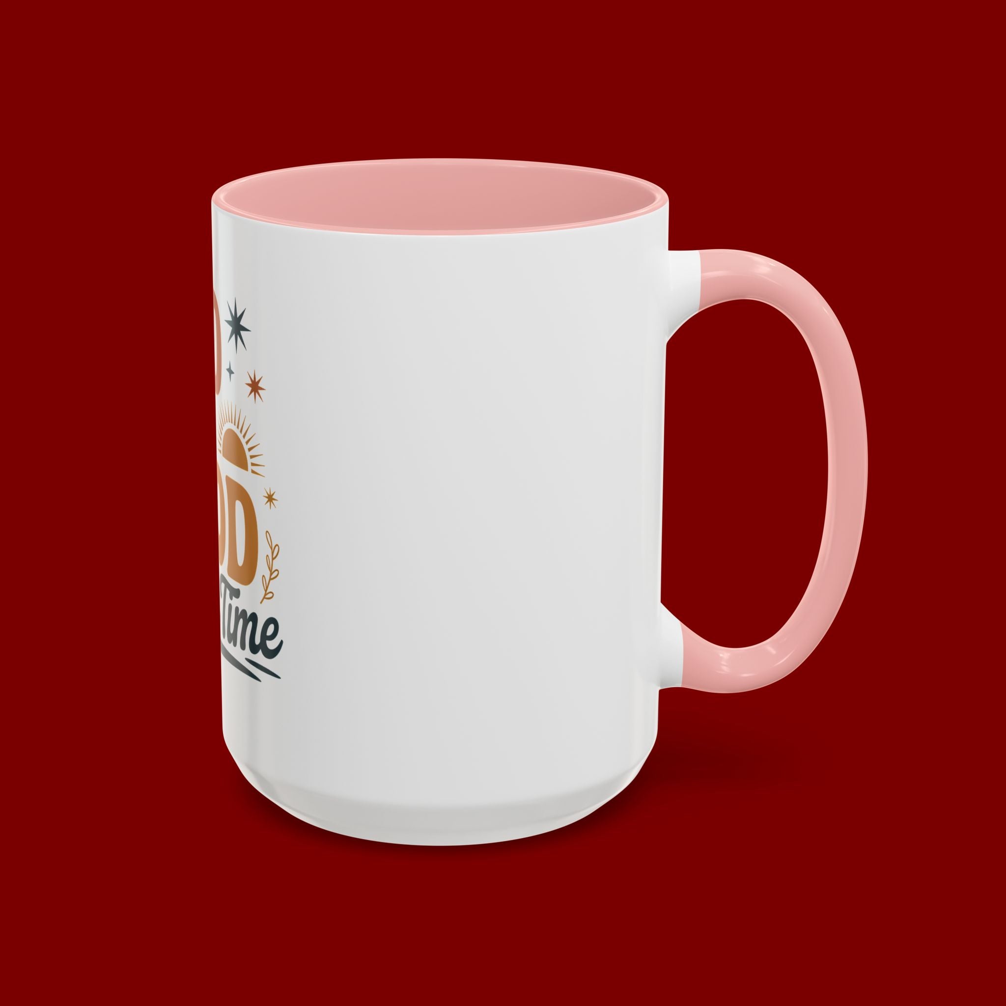 Praise the Lord Coffee Mug – Retro Christian Faith Accent Mug (11/15oz)
