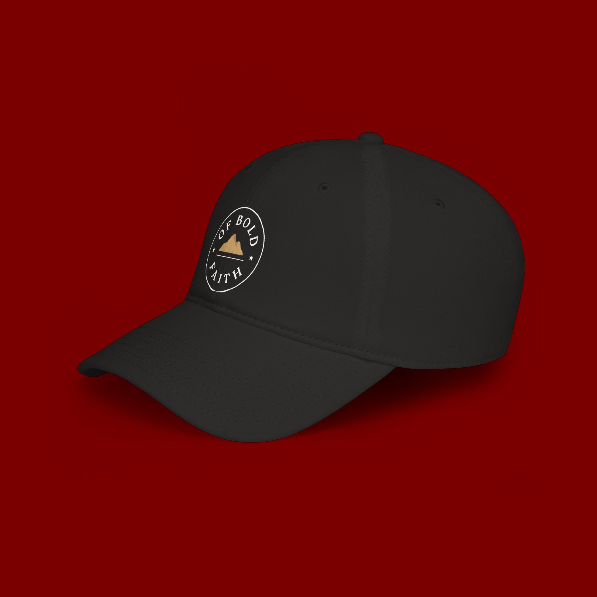 Of Bold Faith Embroidered Baseball Cap
