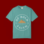 Of Bold Faith T-Shirt — Christian Mountain Faith Tee