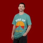 And Pray Mountain Sunset T-Shirt