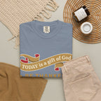 Be Thankful T-Shirt — "Today is a Gift of God" Inspirational Christian Tee