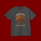 Autumn Oak Tree Kids T‑Shirt — Cozy Fall Nature Tee for Children