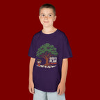 Kids Tee — Cute Tree & Plant Pot Illustration (“Grow Big, Little One”)