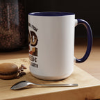 God-Themed Accent Coffee Mug – "My Help Is Only From God, The Creator of Heavens & Earth"