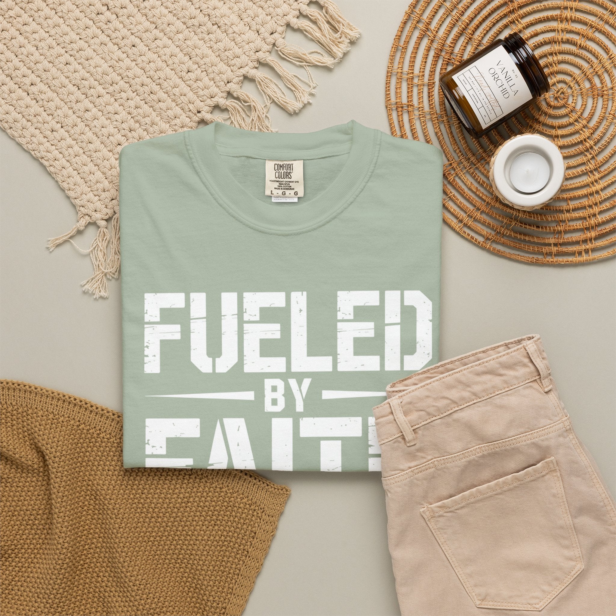 Fueled by Faith Not Fear T-Shirt