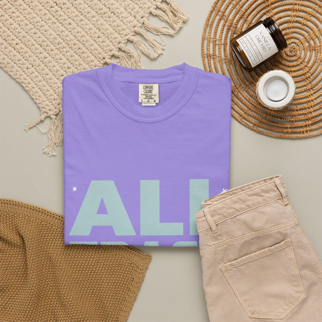 ALL TRASH No Trailer Graphic T-Shirt — Funny Retro Statement Tee