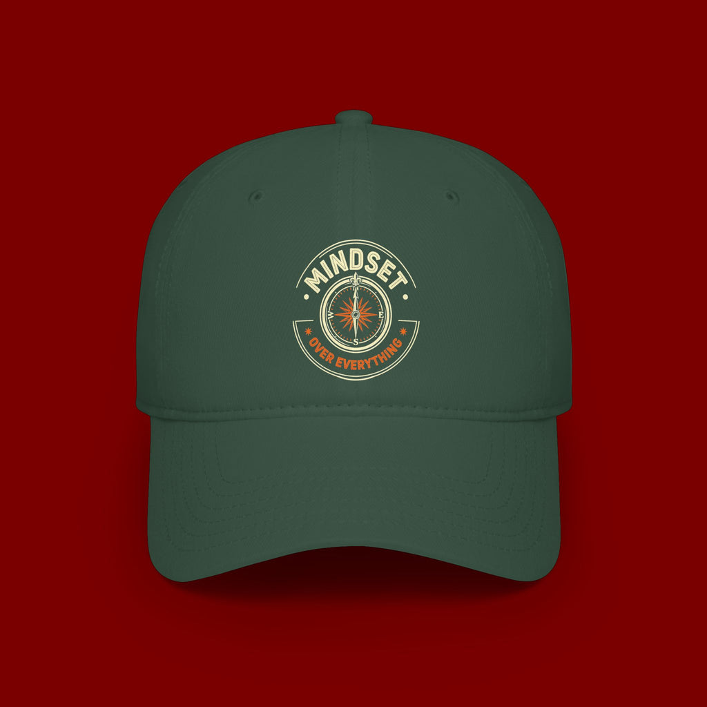 Mindset Baseball Cap — Motivational Low Profile Hat