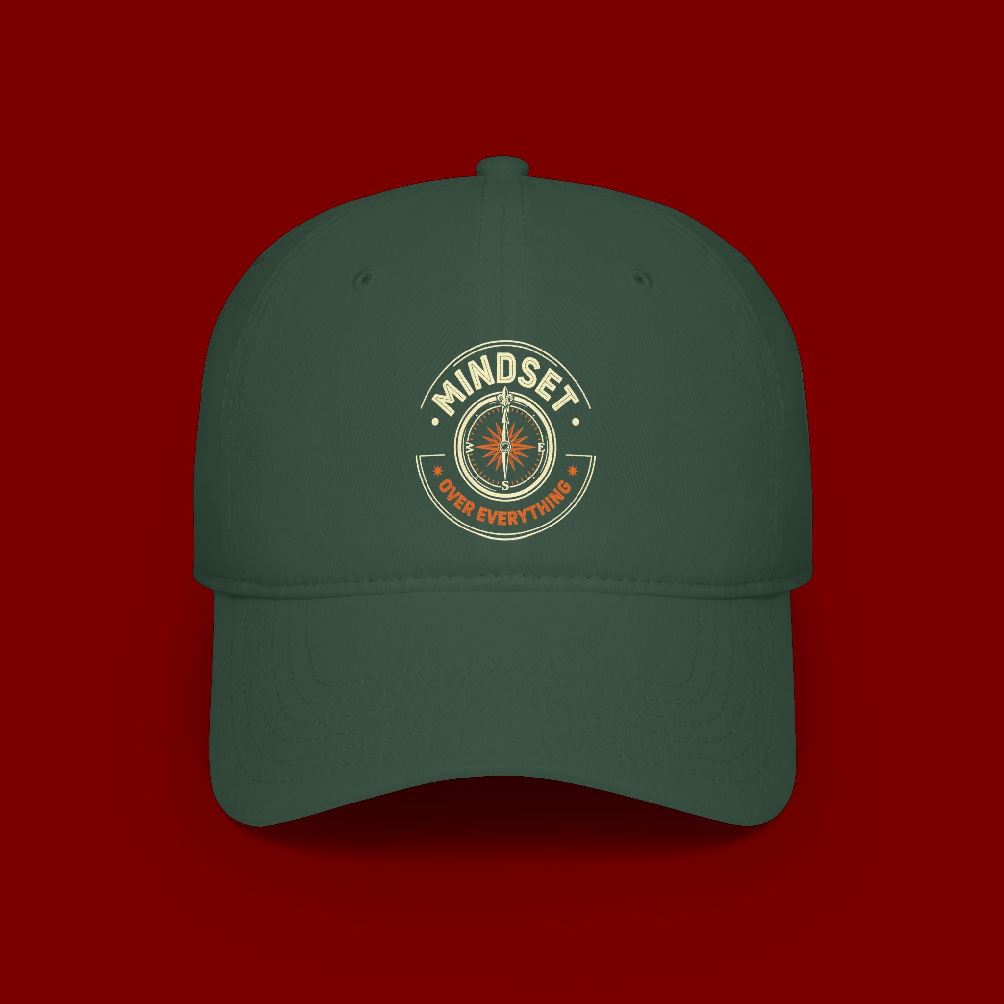 Mindset Baseball Cap — Motivational Low Profile Hat