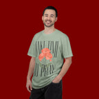 T-Shirt — "Take Time to Pray" Floral Christian Tee