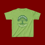Kids Tee — "God Is My Provider" Tree of Faith Christian Shirt