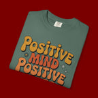 Positive Mind Positive Vibes Positive Life T-Shirt — Retro Daisy Graphic Tee