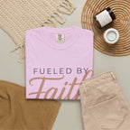 Fueled by Faith Not Fear T-Shirt — Inspirational Christian Graphic Tee