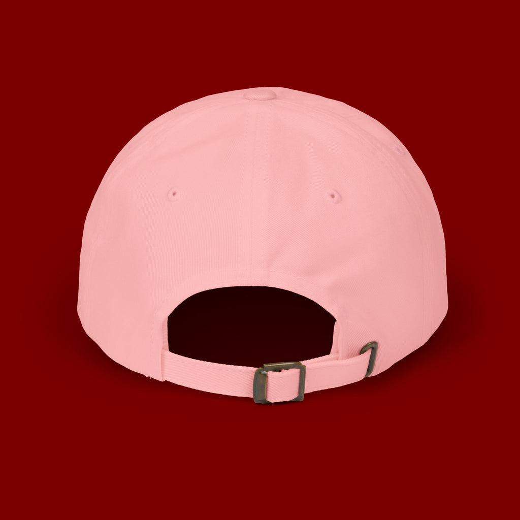 Dad Cap — Minimal Green Plant Drip Embroidered Hat