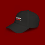 Talk Less Work More Red Low-Profile Baseball Cap