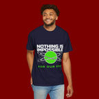 Nothing Is Impossible Christian T-Shirt — 'For Our God' Space Graphic