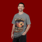With God Every Hardship Brings Ease T-Shirt