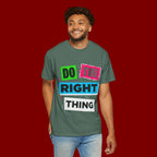 Do The Right Thing T-Shirt — Bold Retro Graphic Tee