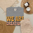 We Are Creations of God T-Shirt — Retro Faith Graphic Tee