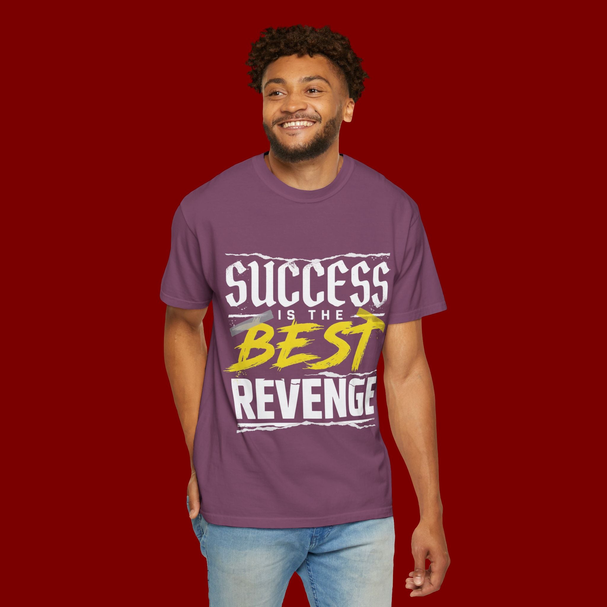Success Is the Best Revenge T-Shirt — Motivational Graphic Tee