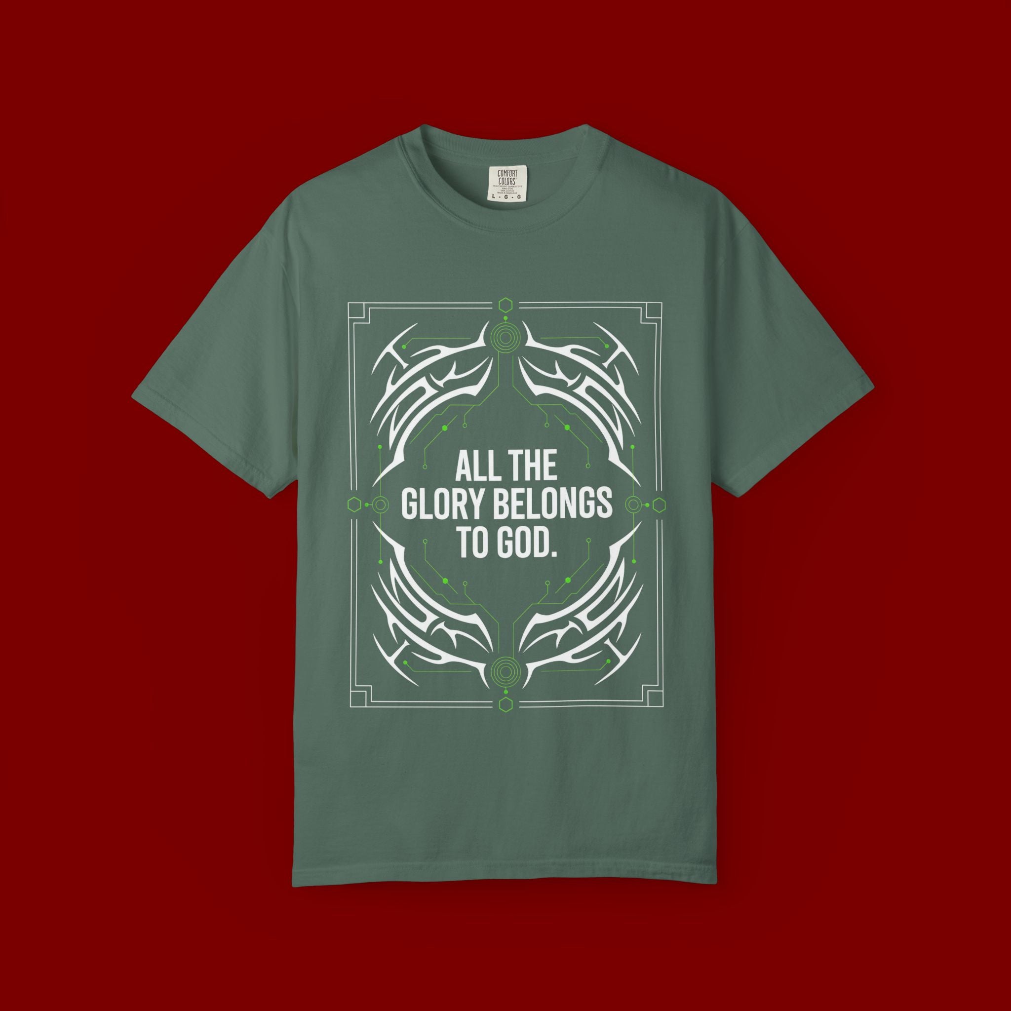 All The Glory Belongs To God T-Shirt — Faith Graphic Tee