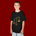 Kids Tee — Scales Design with 'Pray More' & 'Fear Less' Inspirational Graphic