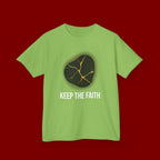Keep The Faith Kids Tee — Kintsugi Stone Inspirational Children's T-Shirt