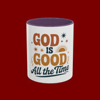 Praise the Lord Coffee Mug – Retro Christian Faith Accent Mug (11/15oz)