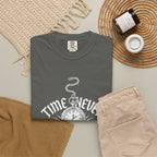 Time Never Comes Again T-Shirt — Vintage Pocket Watch Graphic Tee