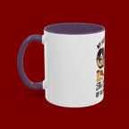 God-Themed Accent Coffee Mug – "My Help Is Only From God, The Creator of Heavens & Earth"