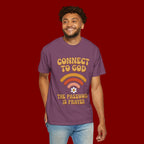 Connect to God T-Shirt — "The Password Is Prayer" Retro Faith Tee