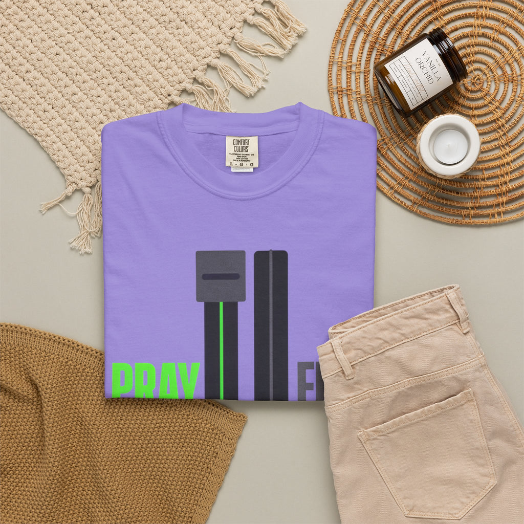 Pray More Fear Less T-Shirt — Inspirational Faith Graphic Tee