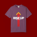 Arrow Up Graphic T-Shirt — Bold Upward Arrow Design