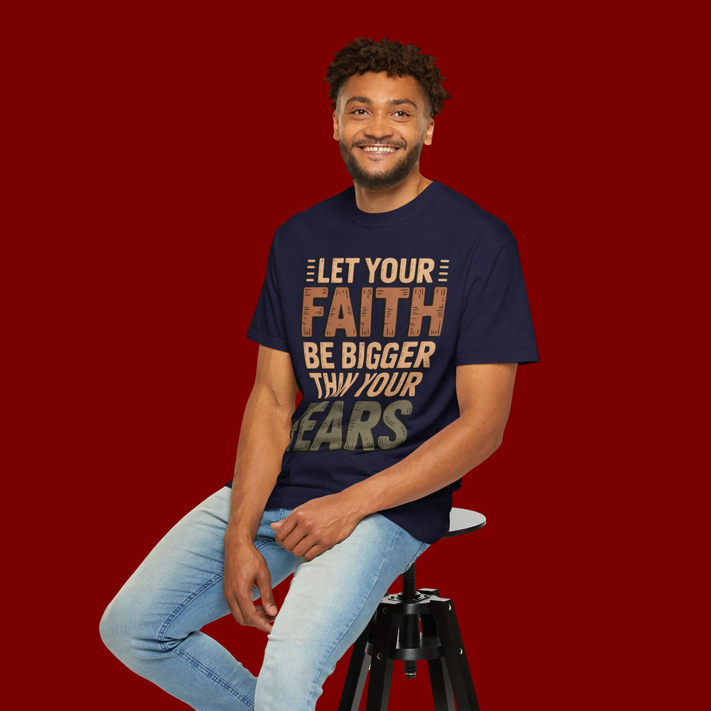 Faith Over Fear T-Shirt — Inspirational Christian Graphic Tee